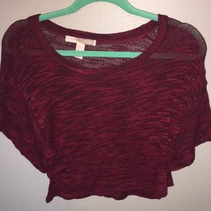Maroon Top